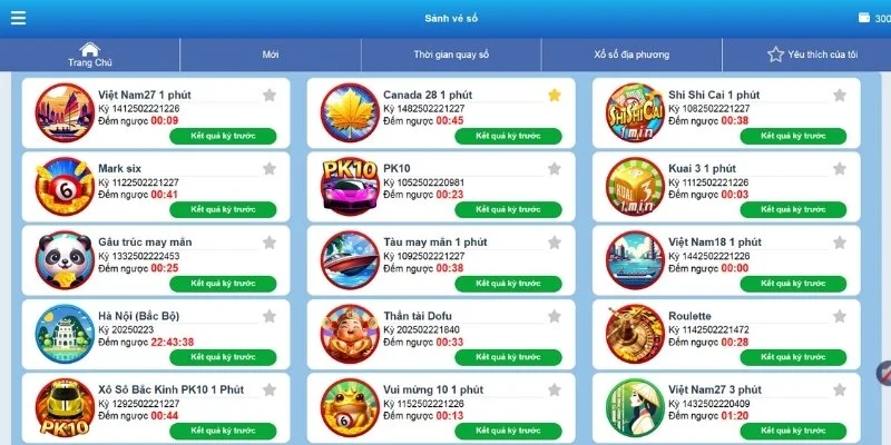 Chi tiết trò chơi Xổ số 33WIN siêu hot